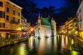 Annecy Old Town, Savoy, France Royalty Free Stock Photo